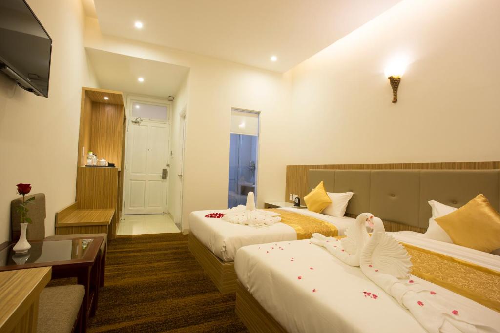 Khách sạn Red Palace: Không gian nghỉ dưỡng thanh lịch giữa trung tâm thành phố Đà Nẵng