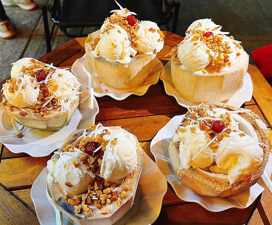 Quán kem dừa Mã Lai Đà Nẵng nào đáng thử nhất khi du lịch thành phố biển