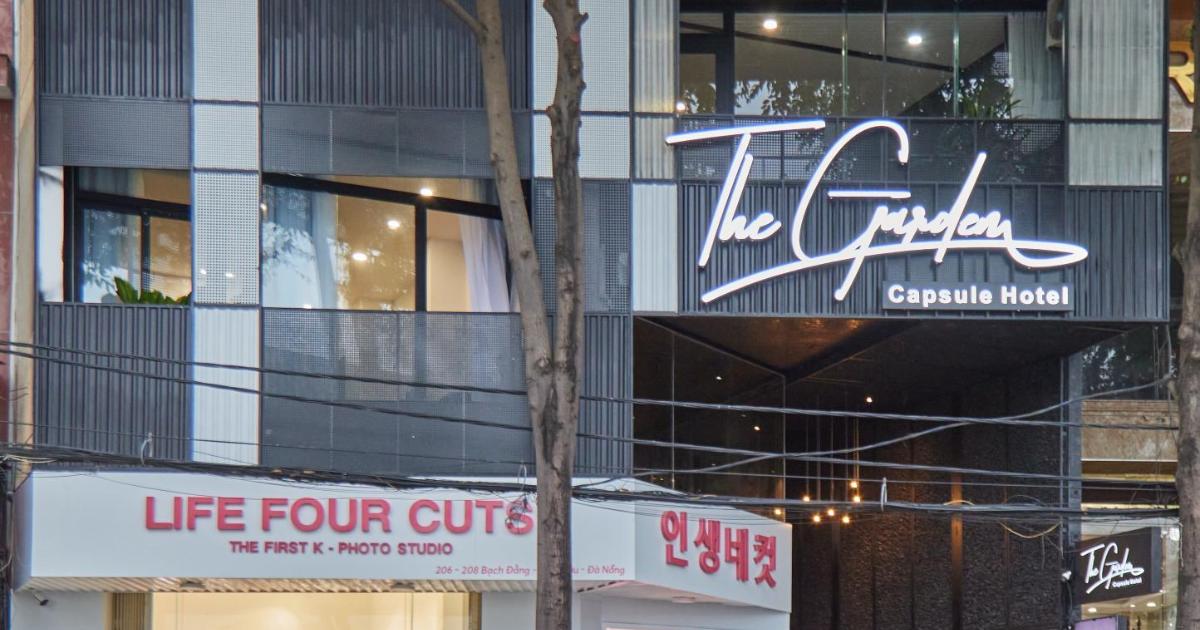 Review The Garden Capsule Hotel bên sông Hàn
